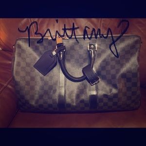 Louis Vuitton 45mm Keep All Bandouuliere Bag